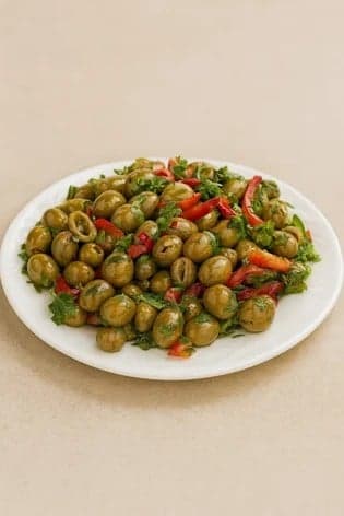 Yeşil Zeytin Piyazı